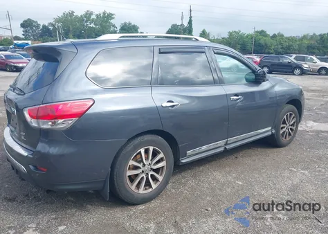 2014 Nissan Pathfinder Sl из США, поврежденный, VIN 5N1AR2MM6EC650715